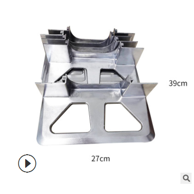 铝合金铸造厂家 多功能铝制折叠手推车平板车 定制加工机械配件
